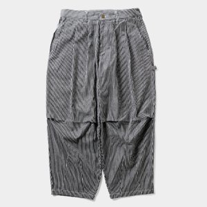 画像: TIGHTBOOTH/HICKORY PAINTER BALLOON PANTS（Black）［ヒッコリーペインターバルーンパンツ-25春夏］