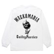 画像1: WACKO MARIA/56 TATTOO STUDIO / WASHED HEAVY WEIGHT LONG SLEEVE T-SHIRT（WHITE）［プリント長袖T-25春夏］ (1)