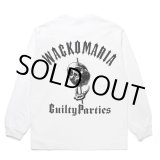 画像: WACKO MARIA/56 TATTOO STUDIO / WASHED HEAVY WEIGHT LONG SLEEVE T-SHIRT（WHITE）［プリント長袖T-25春夏］