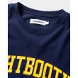 画像2: TIGHTBOOTH/COLLEGE L/S T-SHIRT（Navy）［プリント長袖T-25春夏］ (2)