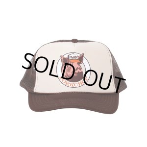 画像: PORKCHOP/C PORK MESH CAP（BROWN）［メッシュキャップ-25春夏］