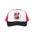 画像1: PORKCHOP/C PORK MESH CAP（RED）［メッシュキャップ-25春夏］ (1)