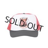 画像: PORKCHOP/C PORK MESH CAP（RED）［メッシュキャップ-25春夏］
