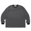画像1: COOTIE PRODUCTIONS/Border L/S Tee（Black）［ボーダー長袖T-25春夏］ (1)