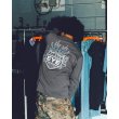 画像3: BlackEyePatch/FLAME RIDER LOGO L/S TEE（CHARCOAL） (3)