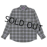 画像: BlackEyePatch/B EMBLEM FLANNEL SHIRT（MULTI）