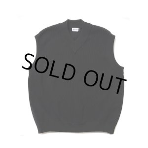 画像: COOTIE PRODUCTIONS/Solotex Tilden Knit Vest（Black）［チルデンニットベスト-25春夏］