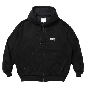 画像: COOTIE PRODUCTIONS/Abyss Dyed Duck Hooded Work Jacket（Black）［フーデッドワークJKT-25春夏］