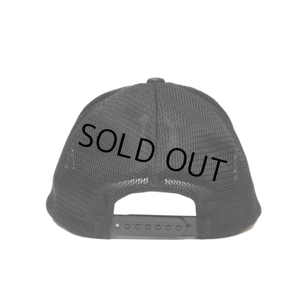 画像3: COOTIE PRODUCTIONS/Faux Leather 5 Panel Mesh Cap（Black/White）［ビーガンレザーメッシュキャップ-25春夏］ (3)