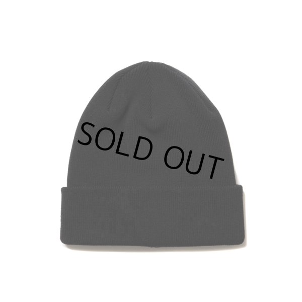 画像1: COOTIE PRODUCTIONS/N/C Big Cuffed Beanie（Black）［ビッグカフドビーニー-25春夏］ (1)
