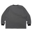 画像2: COOTIE PRODUCTIONS/Border L/S Tee（Black）［ボーダー長袖T-25春夏］ (2)