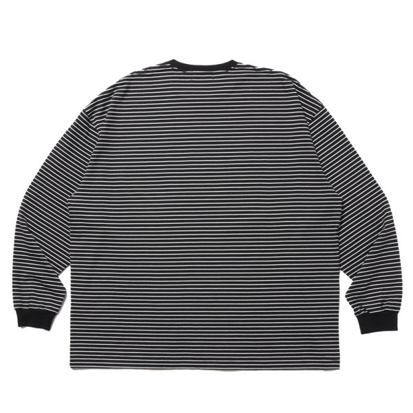画像2: COOTIE PRODUCTIONS/Border L/S Tee（Black）［ボーダー長袖T-25春夏］ (2)