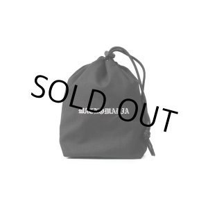 画像: WACKO MARIA/DRAWSTRING BAG（BLACK）［ドローストリングバッグ-25春夏］