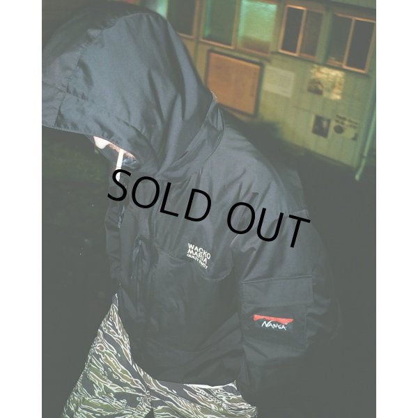 画像4: WACKO MARIA/NANGA / MOUNTAIN PARKA（BLACK）［マウンテンパーカー-25春夏］ (4)