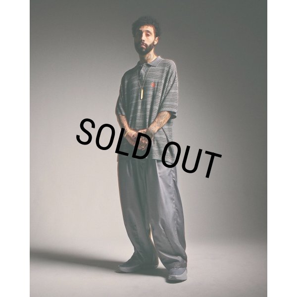 画像2: 【20％OFF】TIGHTBOOTH/BAGGY SLACKS（Black）［バギースラックス-25春夏］ (2)