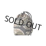 画像: WACKO MARIA/TIGER CAMO DRAWSTRING BAG（OLIVE）［タイガーカモドローストリングバッグ-25春夏］