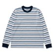 画像1: RATS/BORDER L/S TEE（MULTI BORDER）［ボーダー長袖T-25春夏］ (1)