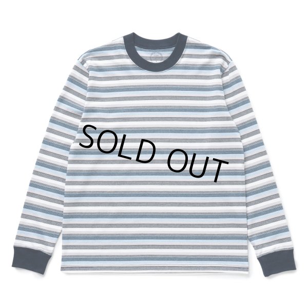 画像1: RATS/BORDER L/S TEE（MULTI BORDER）［ボーダー長袖T-25春夏］ (1)