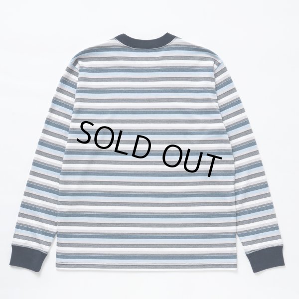 画像2: RATS/BORDER L/S TEE（MULTI BORDER）［ボーダー長袖T-25春夏］ (2)