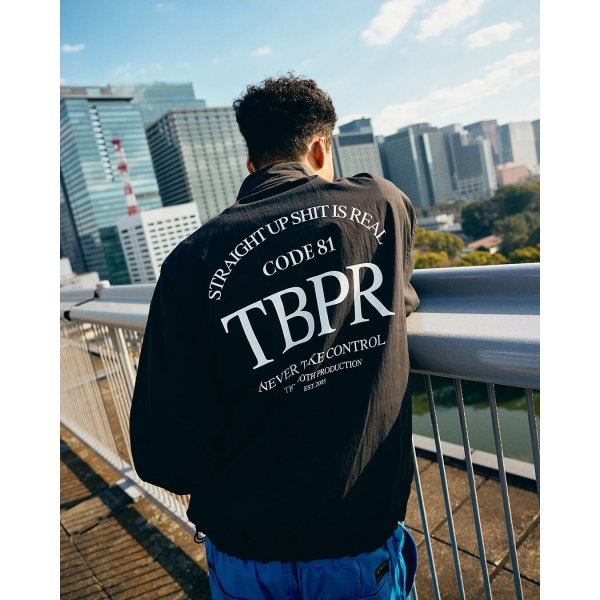 画像4: TIGHTBOOTH/STRAIGHT UP SWING TOP（Black）［スウィングトップ-25春夏］ (4)
