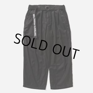 画像: 【20％OFF】TIGHTBOOTH/BAGGY SLACKS（Black）［バギースラックス-25春夏］