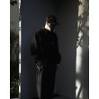 画像4: COOTIE PRODUCTIONS/Punching Faux Suede 5 Pocket Wide Easy Pants（Black）［パンチングビーガンスウェードワイドイージーパンツ-25春夏］ (4)