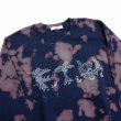 画像4: exodus/F.T.W TIE DYE SWEAT SHIRT（NAVY）［タイダイクルーネックスウェット-25春夏］ (4)