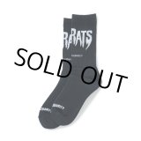 画像: RATS/PILE SOCKS "THE RATS"（BLACK）［ソックス-25春夏］