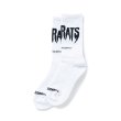 画像1: RATS/PILE SOCKS "THE RATS"（WHITE）［ソックス-25春夏］ (1)
