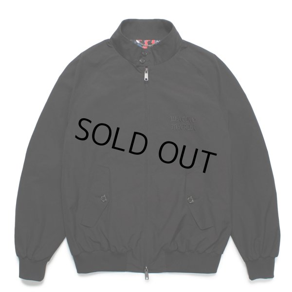 画像2: WACKO MARIA/BARACUTA / G9 HARRINGTON JACKET（BLACK）［G9ハリントンJKT-25春夏］ (2)