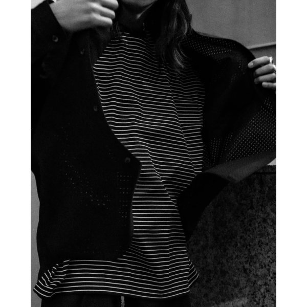画像4: COOTIE PRODUCTIONS/Border L/S Tee（Black）［ボーダー長袖T-25春夏］ (4)