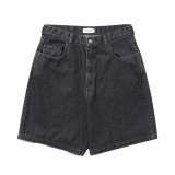 画像: COOTIE PRODUCTIONS/5 Pocket Denim Baggy Shorts（Black Fade）［デニムバギーショーツ-25春夏］