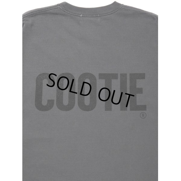 画像4: COOTIE PRODUCTIONS/Pigment Dyed L/S Tee（Black）［ピグメントダイ長袖T-25春夏］ (4)