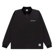 画像1: BlackEyePatch/OE LOGO CORDUROY COLLARED RUGBY SHIRT（BLACK） (1)