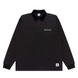 画像: BlackEyePatch/OE LOGO CORDUROY COLLARED RUGBY SHIRT（BLACK）