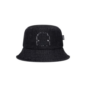 画像: BlackEyePatch/OG LABEL PATCHED DENIM BUCKET HAT（BLACK）