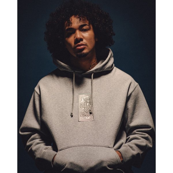 画像3: BlackEyePatch/HANDLE WITH CARE HOODIE（HEATHER GRAY） (3)