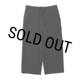 画像: COOTIE PRODUCTIONS/Leno Cloth T/Q Cut Easy Trousers（Black）［スリークォーターカットイージートラウザース-25春夏］