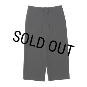 画像: COOTIE PRODUCTIONS/Leno Cloth T/Q Cut Easy Trousers（Black）［スリークォーターカットイージートラウザース-25春夏］