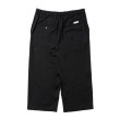 画像2: COOTIE PRODUCTIONS/Leno Cloth T/Q Cut Easy Trousers（Black）［スリークォーターカットイージートラウザース-25春夏］ (2)