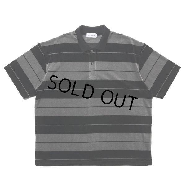 トップス COOTIE Velour Border Polo COOTIE 「Velour Border S/S Polo」 ベロア ボーダーポロシャツ