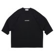 画像1: COOTIE PRODUCTIONS/C/R Smooth Jersey T/Q Raglan Sleeve Tee（Black）［スムースジャージラグラン7分袖T-25春夏］ (1)