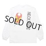 画像: WACKO MARIA/NECKFACE / WASHED HEAVY WEIGHT LONG SLEEVE T-SHIRT（WHITE）［プリント長袖T-25春夏］
