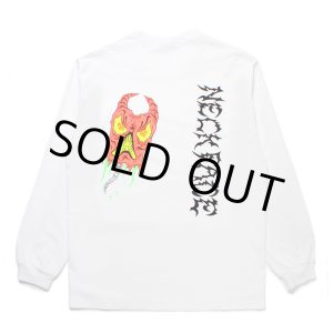 画像: WACKO MARIA/NECKFACE / WASHED HEAVY WEIGHT LONG SLEEVE T-SHIRT（WHITE）［プリント長袖T-25春夏］