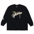 画像1: PORKCHOP/CRS LOGO L/S TEE（BLACK）［プリント長袖T-25春夏］ (1)