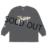 画像: PORKCHOP/CRS LOGO L/S TEE（BLACK）［プリント長袖T-25春夏］