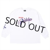 画像: PORKCHOP/CRS LOGO L/S TEE（WHITE）［プリント長袖T-25春夏］