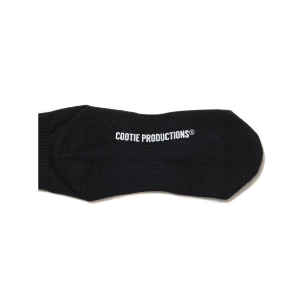 画像3: COOTIE PRODUCTIONS/Raza Middle Socks（Black）［ミドルソックス-25春夏］ (3)