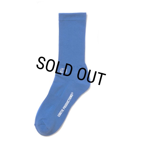 画像1: COOTIE PRODUCTIONS/Raza Middle Socks（Blue）［ミドルソックス-25春夏］ (1)