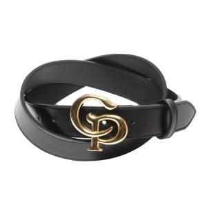 画像: COOTIE PRODUCTIONS/Symbol Buckle Leather Belt（Gold）［シンボルバックルレザーベルト-25春夏］
